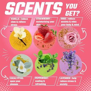 Transform your shower routine with these luxurious natural shower steamers bath bombs! The perfect gift for any woman in your life - girlfriend, mum, nan, or wife. Lavender, rose, and mint scents will transport you to a spa-like experience