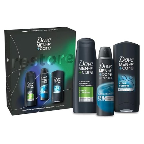 Get fresh and clean with this must-have trio set for men!🚿✨ #mensgrooming #cleancomfort #selfcare