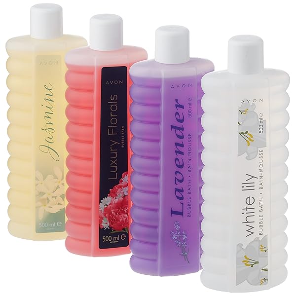 Get ready to turn your bath into a bubbly paradise with this set of 4 luxurious 500ml bubble bath bottles in a variety of irresistible scents! Treat yourself to a spa-like experience at home 🛁💕 #bubblebath