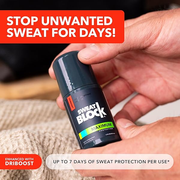 🔥Say goodbye to sweat and odor with this powerful roll-on antiperspirant! 💦 Perfect for men and women dealing with excessive sweat and hyperhidrosis. Keep sweat at bay for days! 💪🏼 #S