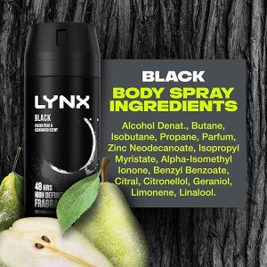 Get ready to slay with this sleek black aerosol bodyspray! Perfect for on-the-go freshness in a convenient 150 ml size. ✨ #beauty #fresh #sleek