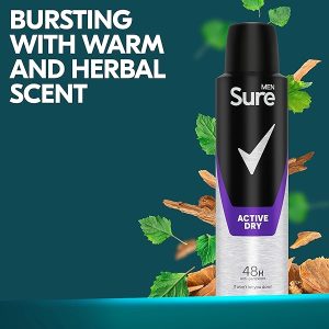 Stay fresh and confident all day with this powerful anti-perspirant deodorant spray! Get 48 hours of protection against sweat and odour with this convenient aerosol. Perfect for active men on the go! #Freshness #Confidence