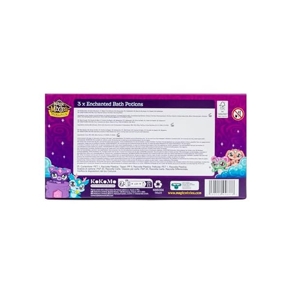 ✨ Transform Bathtime with Magic Mixies Mixlings! 🛁✨ Dive into a world of enchantment with 3 captivating bath potions - Bubble Bath, Fizzing Powder, and Bath Beads! Perfect for kids' bat