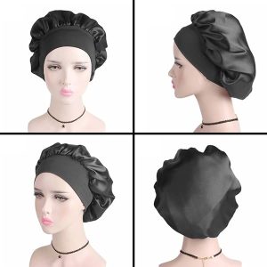 f081a67c8fda488c90ad3fb74477a70dtplv-tulkllf4y5-origin-jpeg.jpeg Stay stylish and protect your hair with this silky satin bonnet! Perfect for sleeping, showering, or just lounging around. Say goodbye to frizzy hair and hello to effortless beauty! #HairCare #BeautySleep