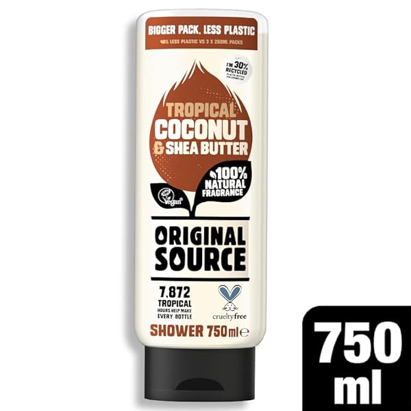 🥥✨Experience the ultimate shower indulgence with this luxurious Coconut & Shea Butter Shower Gel! 100% natural fragrance, vegan, cruelty-free, paraben-free. Treat yourself to a spa-like experience in a large 750 ml bottle