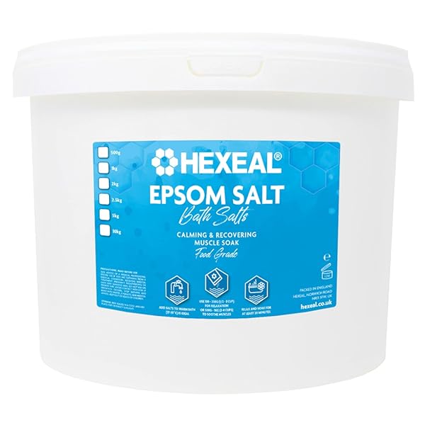 Ultimate Epsom Salt Bucket! 🛁10kg of Muscle-Soothing Bath Salts 💪🌿 Perfect for Relaxing, Gardening, & Beauty Needs ✨ Get Yours Now! #EpsomSalt #Self