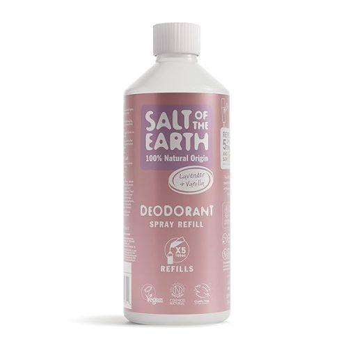 🌿Certified natural deodorant spray refill for long-lasting protection! 🐰Vegan, made in UK, and cruelty-free. Lavender & Vanilla scent! #naturaldeodorant #veganbeauty