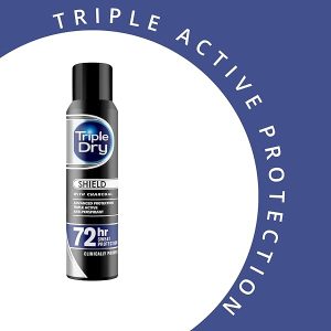 72-Hour Protection Against Sweat & Odour! Charcoal Anti-Perspirant Spray for Men | Triple Active Formula | Clinically Proven #StayFresh #MensGrooming