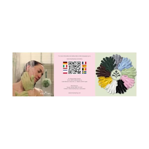 Get glowing skin with these exfoliating gloves! Made with rayon bamboo, these bath/shower gloves will leave your skin feeling smooth and soft. Say goodbye to ingrown hairs and dead skin with these exfoliator mitt scrub gloves in a trendy
