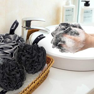 f61ebabc814c4d649513ede7f52f5348tplv-tulkllf4y5-origin-jpeg.jpeg Get that extra clean feeling with this 2-piece black bath sponge set! Perfect for exfoliating in the shower. Treat yourself to a spa-like experience at home! #ShowerPuff #Exfoliate #SelfCare