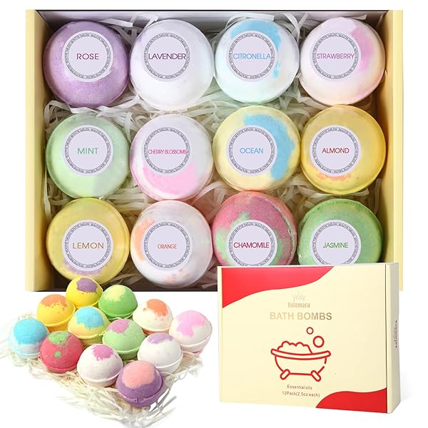 Indulge in a Luxurious Spa Experience with these Handmade Bath Bombs! Packed with Essential Oils and Marvelous Salts to Moisturize Skin and Relieve Stress. Perfect Romantic Gifts for Anyone Special in Your Life!