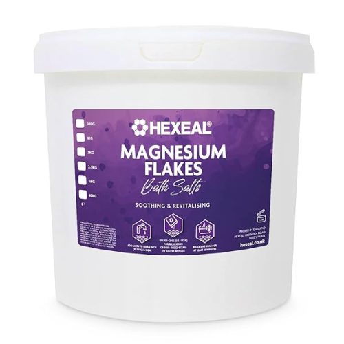 Get Ready to Relax and Rejuvenate with this Mega 5kg Bucket of Magnesium Flakes! Perfect for Soothing Muscles, Joints, and Aches in the Bath, Garden, or Beauty Routine. Versatile for Home
