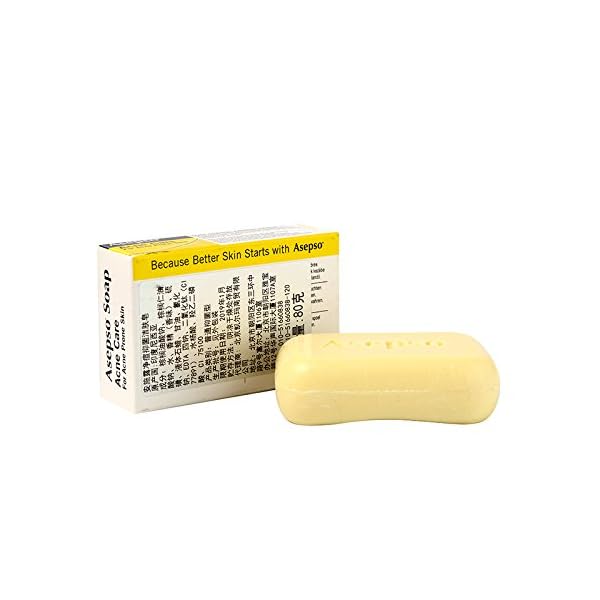 Clear up acne with this powerful combo of SULPHUR and Salicyclic Acid in a convenient bar soap! Say goodbye to breakouts and hello to clear skin! #acneproneskin #skincare #clearskin