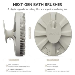 fde0f8f5f1e84671aba5a8de7bc6a148tplv-tulkllf4y5-origin-jpeg.jpeg ✨Get glowing skin with this 5th Gen Silicone Body Scrubber! 🌟Gentle exfoliation for sensitive skin, innovative bristle design for a luxurious lather, and a no-slip handle for easy grip. Perfect