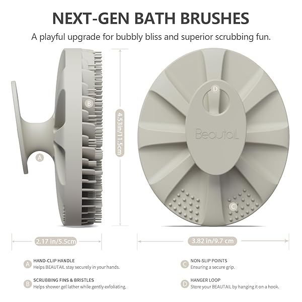 fde0f8f5f1e84671aba5a8de7bc6a148tplv-tulkllf4y5-origin-jpeg.jpeg ✨Get glowing skin with this 5th Gen Silicone Body Scrubber! 🌟Gentle exfoliation for sensitive skin, innovative bristle design for a luxurious lather, and a no-slip handle for easy grip. Perfect