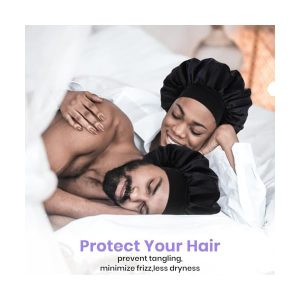 fe2a0e8f6ddc4147aceaa2bee7a2c094tplv-tulkllf4y5-origin-jpeg.jpeg Silk Sleep Cap for Ultimate Hair Protection! 🌙✨ Satin Bonnet with Adjustable Elastic Band for Men & Women. Say goodbye to frizz and hello to beautiful hair while you sleep! 💁🏽
