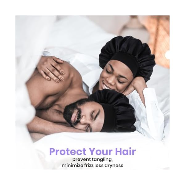fe2a0e8f6ddc4147aceaa2bee7a2c094tplv-tulkllf4y5-origin-jpeg.jpeg Silk Sleep Cap for Ultimate Hair Protection! 🌙✨ Satin Bonnet with Adjustable Elastic Band for Men & Women. Say goodbye to frizz and hello to beautiful hair while you sleep! 💁🏽